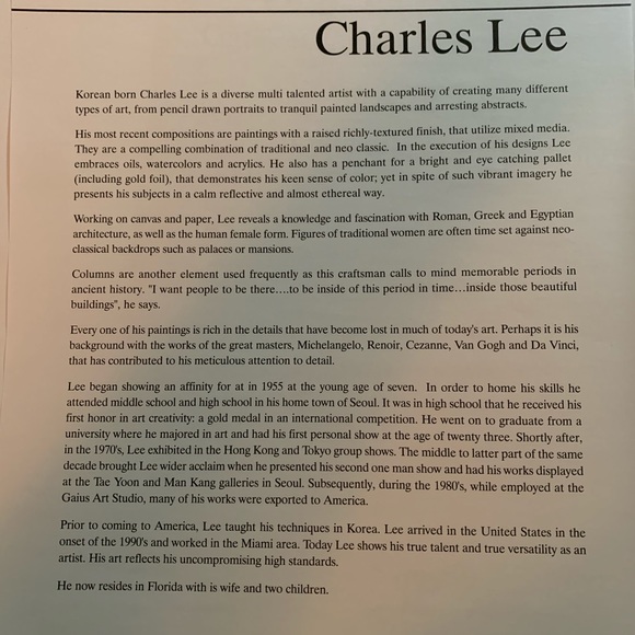 Charles Lee print - Picture 3 of 4